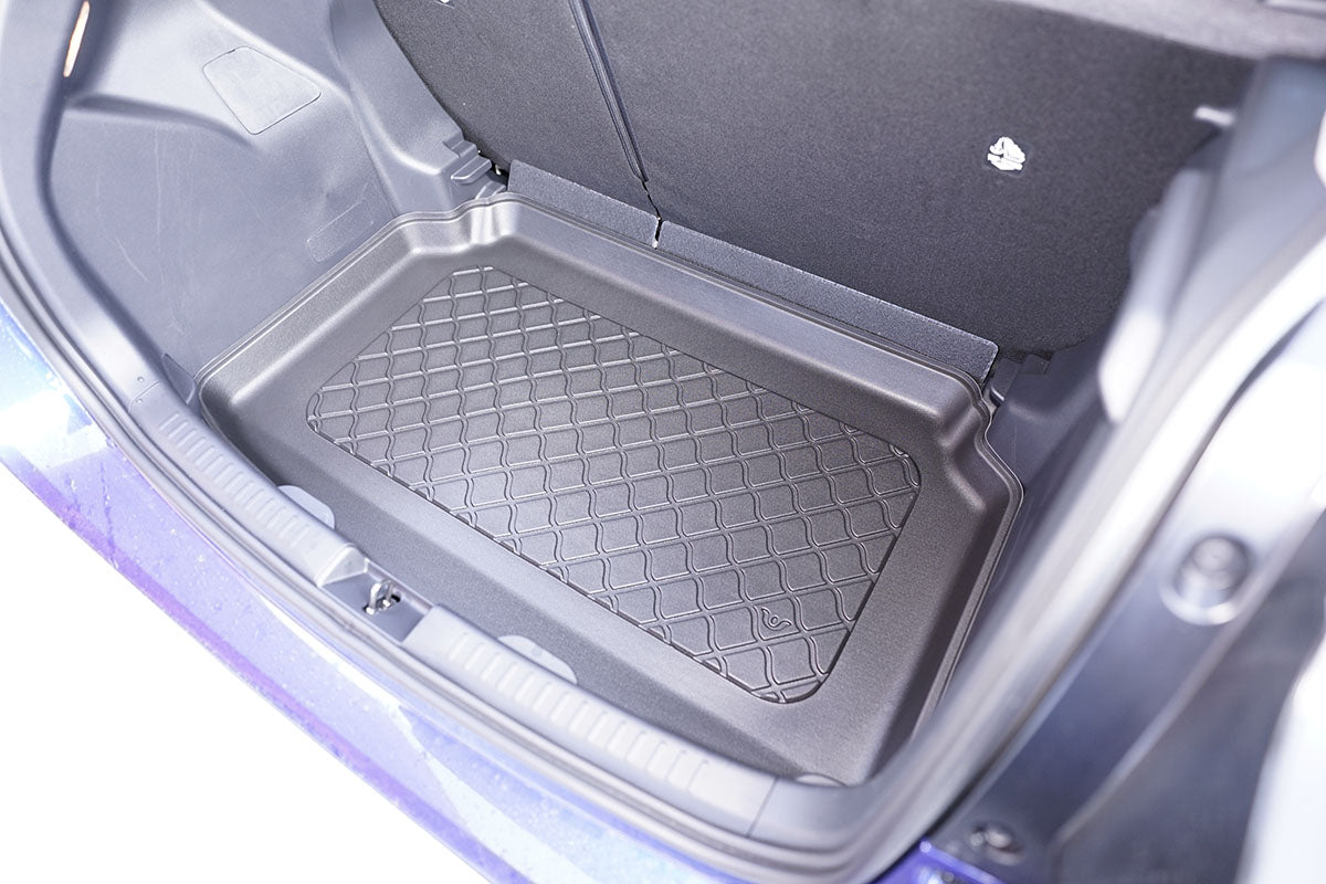 Guardliner kofferbakmat voor Toyota Yaris (XP210) (ook hybride), Mazda 2 Hybrid (vanaf 2020), lage laadvloer - TPE-Rubber