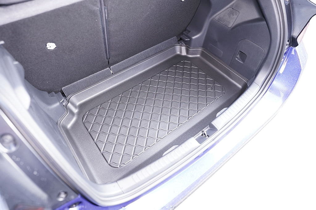 Guardliner kofferbakmat voor Toyota Yaris (XP210) (ook hybride), Mazda 2 Hybrid (vanaf 2020), lage laadvloer - TPE-Rubber