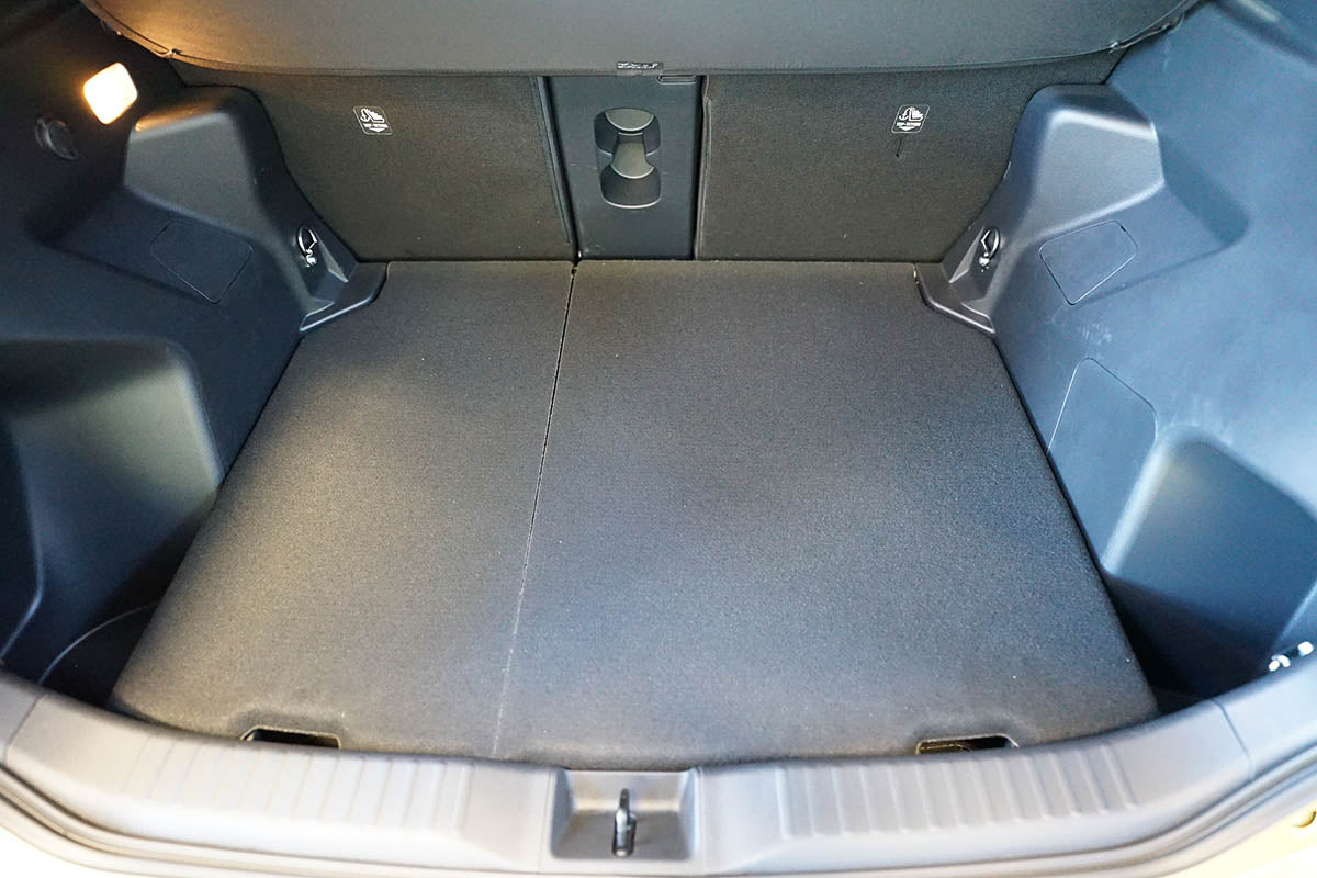 Guardliner kofferbakmat voor Toyota Yaris Cross (ook Hybride) (vanaf 09.2021), hoge laadvloer - TPE-Rubber