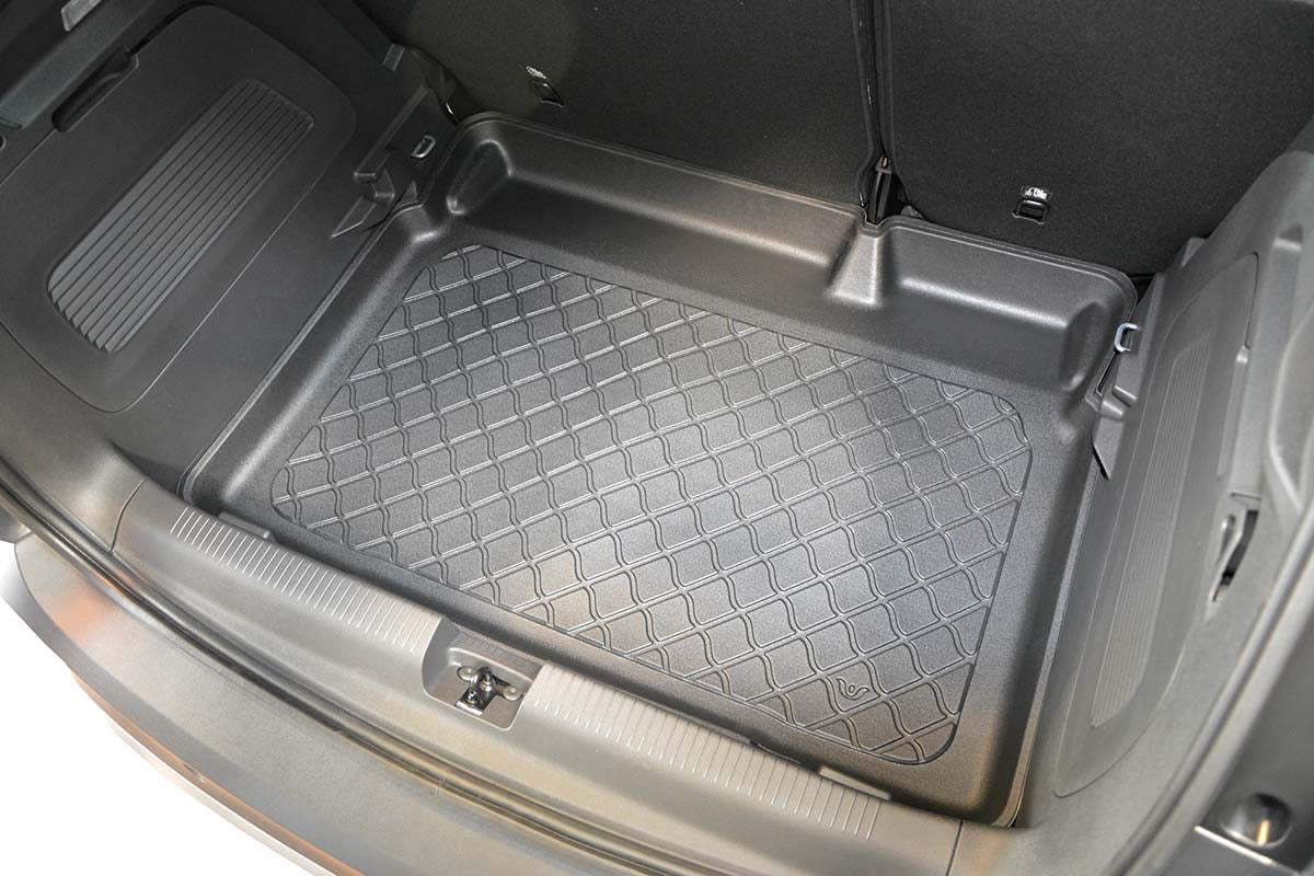 Guardliner kofferbakmat voor Opel Crossland X (06.2017-2024), lage laadvloer - TPE-Rubber