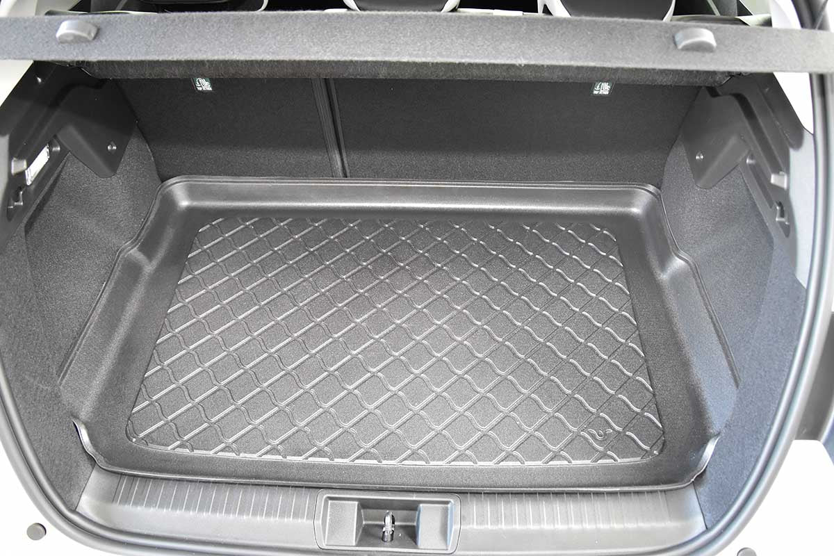 Guardliner kofferbakmat voor Renault Captur 2 , Mitsubishi ASX 2 (vanaf 01.2020), hoge laadvloer - TPE-Rubber