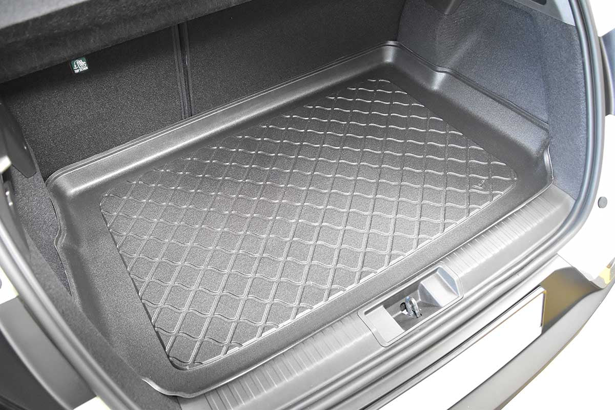 Guardliner kofferbakmat voor Renault Captur 2 , Mitsubishi ASX 2 (vanaf 01.2020), hoge laadvloer - TPE-Rubber