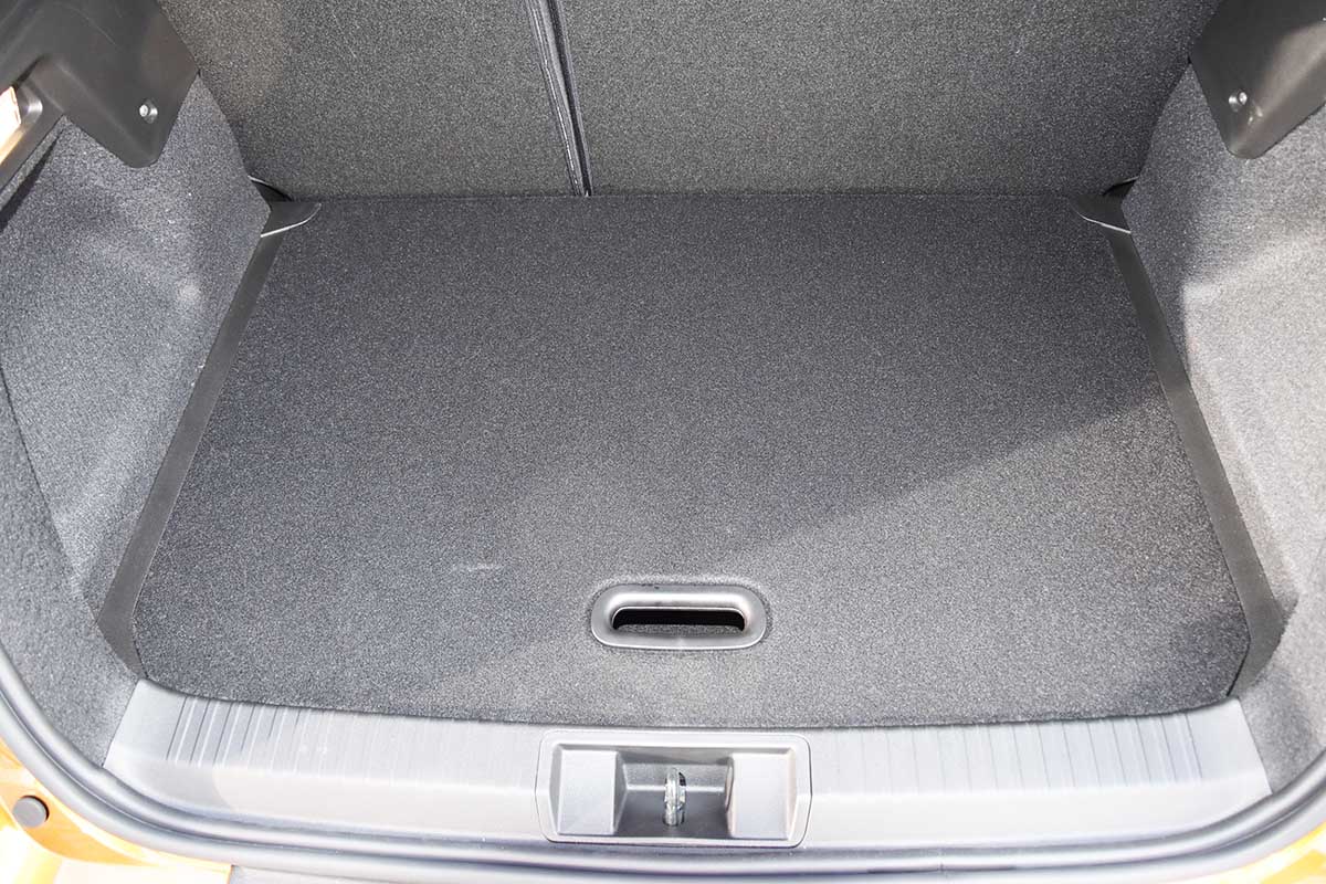 Guardliner kofferbakmat voor Renault Captur 2 , Mitsubishi ASX 2 (vanaf 01.2020), hoge laadvloer - TPE-Rubber