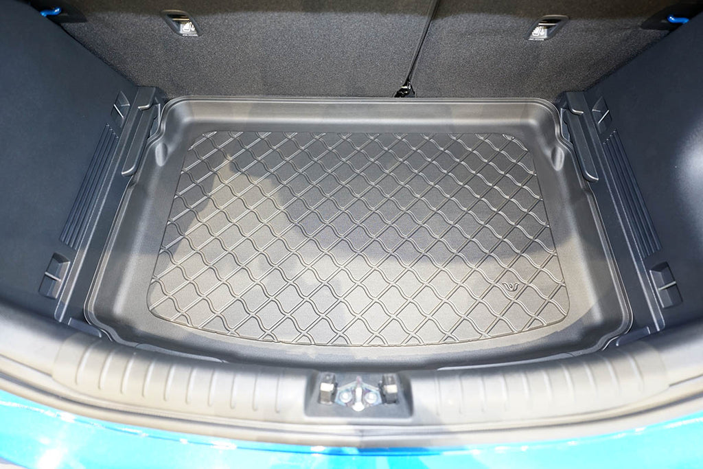 Guardliner kofferbakmat voor Kia Rio (YB) (02.2017-2023), lage laadvloer - TPE-Rubber