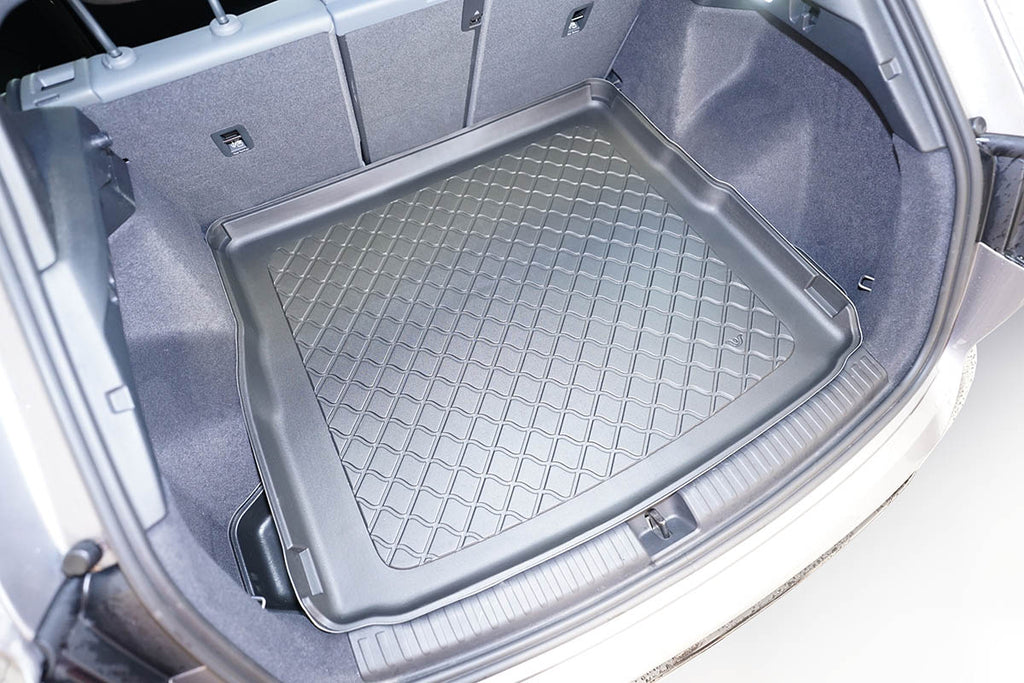 Guardliner kofferbakmat voor Audi Q4 e-tron en Q4 Sportback e-tron (vanaf 2021), hoge Laadvloer - TPE-Rubber