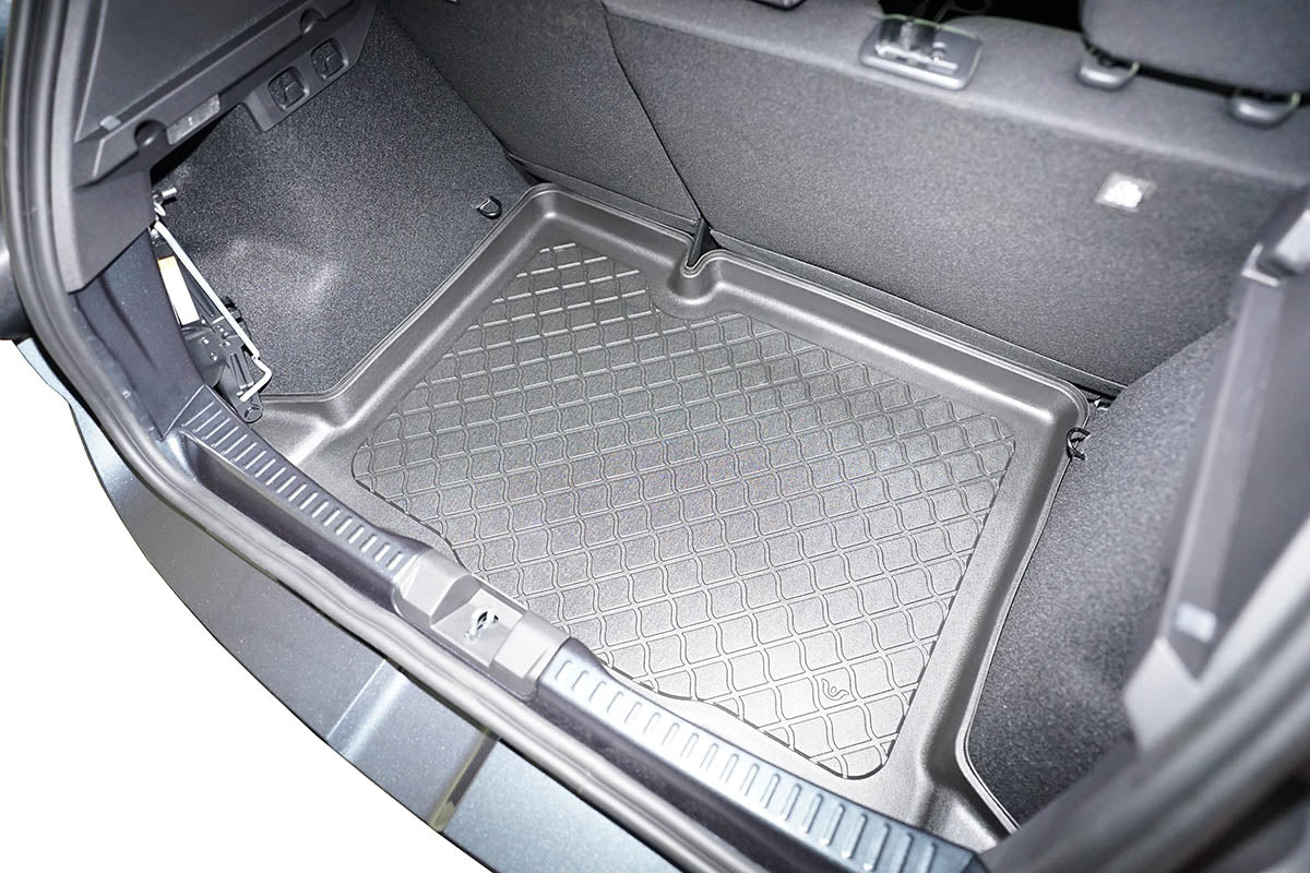 Guardliner kofferbakmat voor Dacia Sandero 3 (DJF), Sandero Stepway 3 (vanaf 2021), lage laadvloer - TPE-Rubber