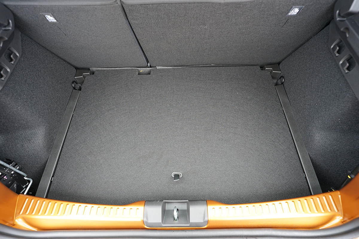 Guardliner kofferbakmat voor Dacia Sandero 3 (DJF), Sandero Stepway 3 (vanaf 2021), hoge laadvloer - TPE-Rubber