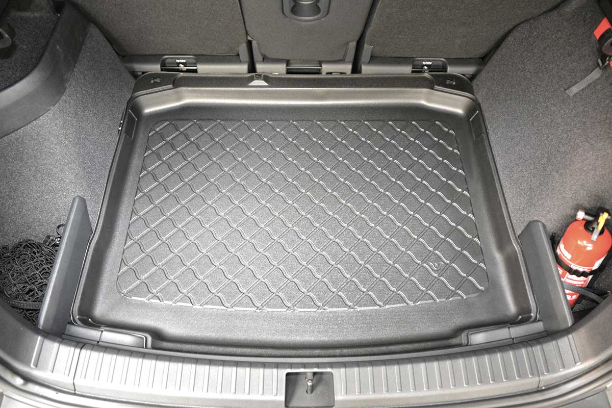 Guardliner kofferbakmat voor Skoda Karoq (NU7) (vanaf 11.2017), lage laadvloer - TPE-Rubber