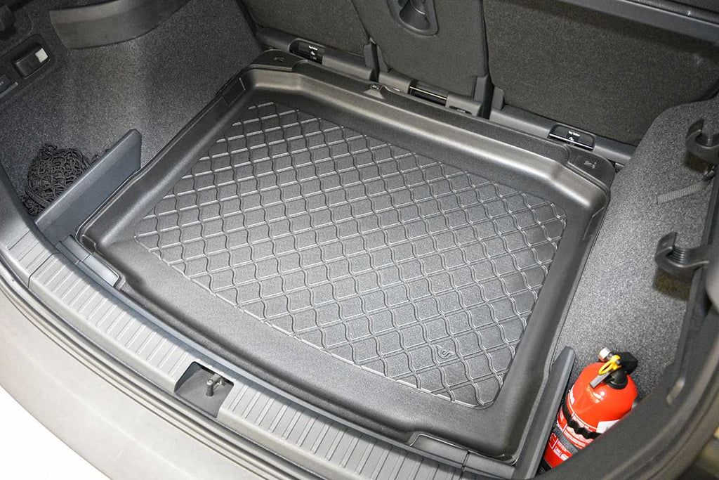 Guardliner kofferbakmat voor Skoda Karoq (NU7) (vanaf 11.2017), lage laadvloer - TPE-Rubber