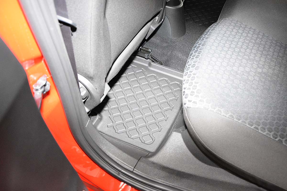 3D Automatten voor Opel Corsa D en Corsa E (2006-2019) - TPE-Rubber - 4-delig
