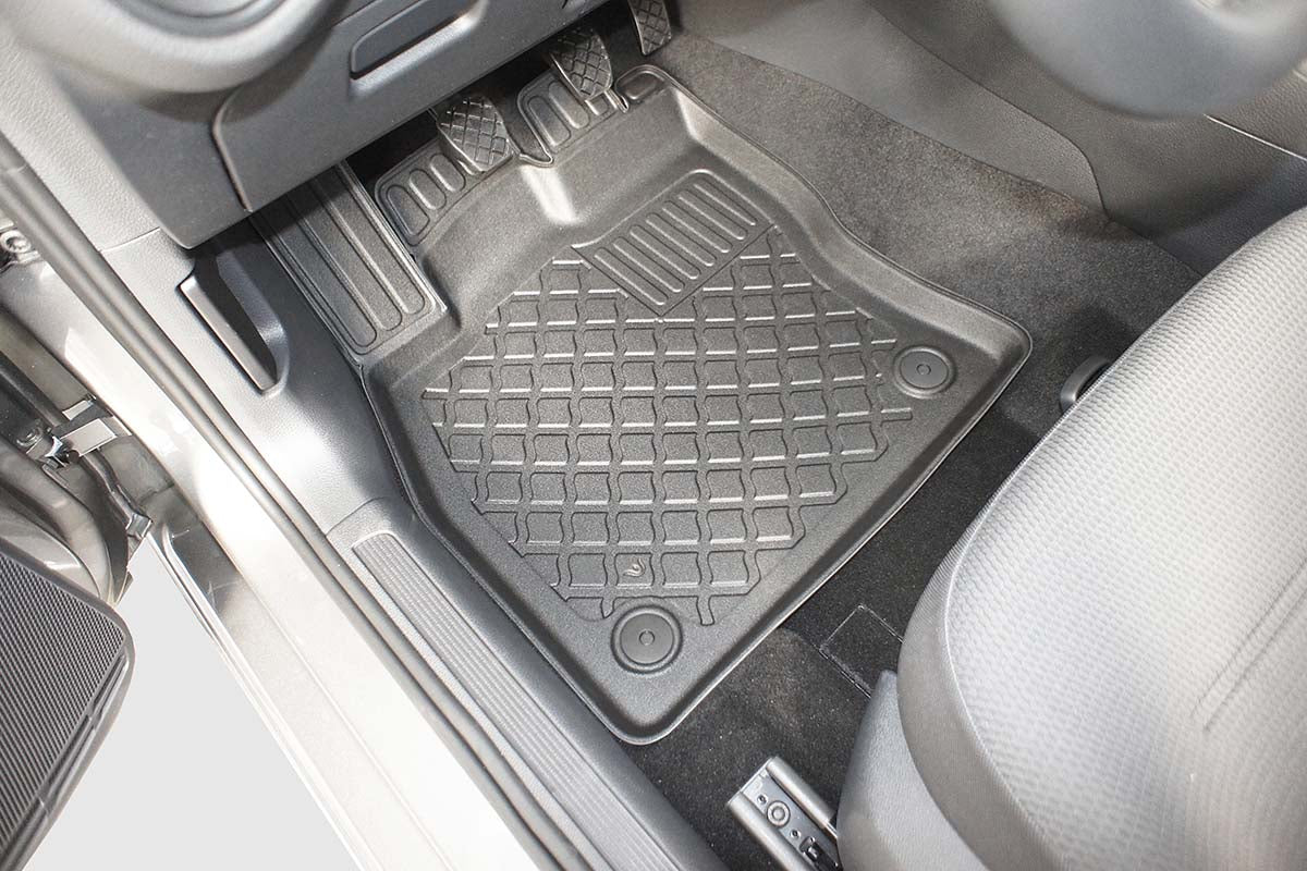 3D Automatten voor Seat Leon 4 (KL), Cupra Leon en Volkswagen Golf 8 Variant (vanaf 2020-) - TPE-Rubber - 4-delig