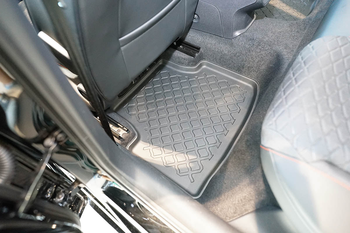 3D Automatten voor Seat Leon 4 (KL), Cupra Leon en Volkswagen Golf 8 Variant (vanaf 2020-) - TPE-Rubber - 4-delig
