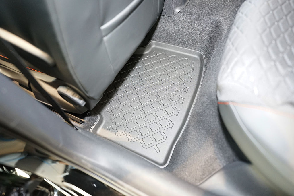 3D Automatten voor Seat Leon 4 (KL) MHEV en Volkswagen Golf 8 Variant MHEV (vanaf 2020-) - TPE-Rubber - 4-delig