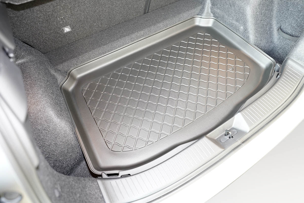 Guardliner kofferbakmat voor Nissan Qashqai (J12) MHEV, Visia, Acenta (vanaf 06.2021), lage laadvloer - TPE-Rubber
