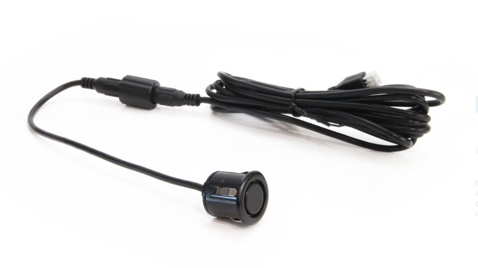 Parkeersensoren Gold met geluid (18mm) Zwarte Sensoren