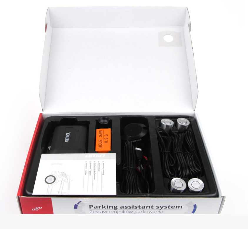 Parkeersensoren met geluid - Zilver