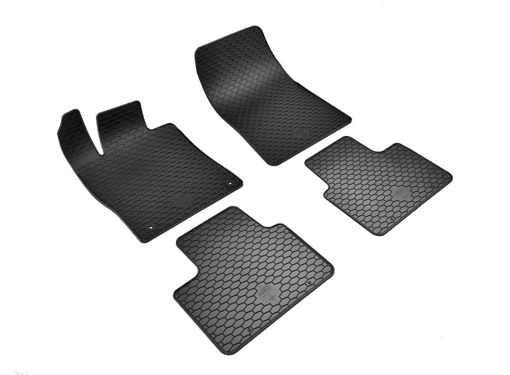 Automatten voor Citroën C5 X, Peugeot 308 SW en Peugeot 408 (vanaf 2021-) - 4-delig - Rubber
