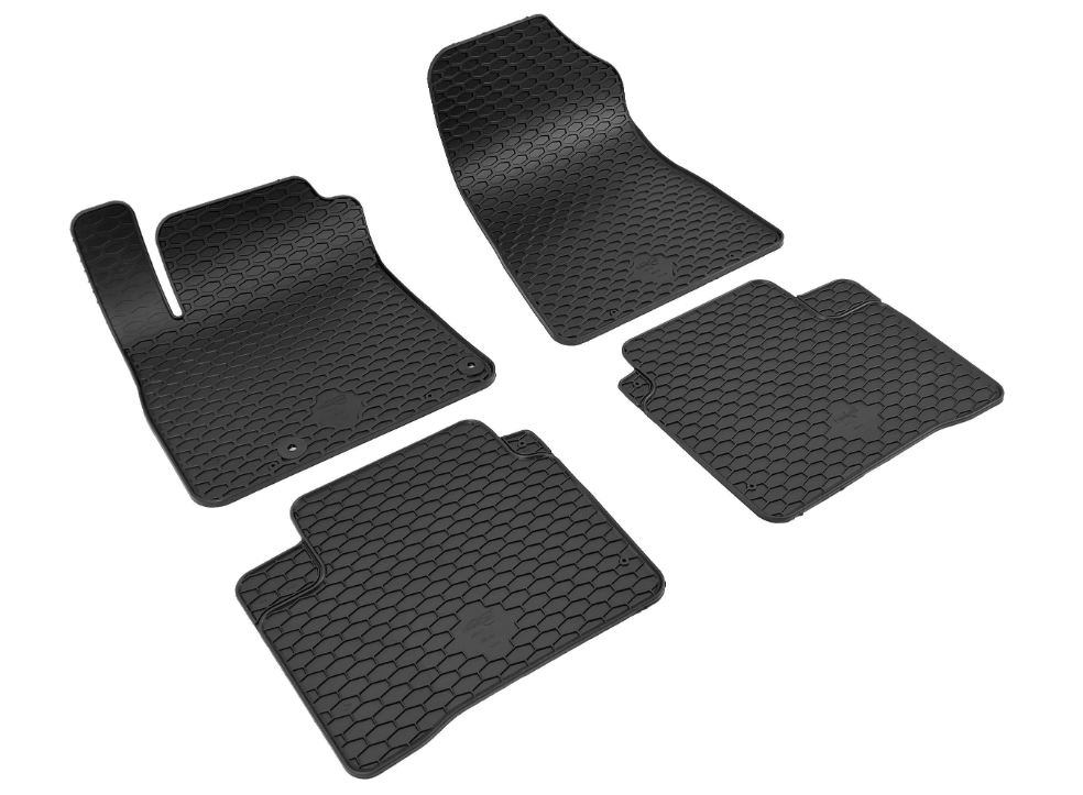 Rubber automatten voor Kia NIRO (ook HEV + PHEV) vanaf 2021- - Rubber - 4-delig - Complete set