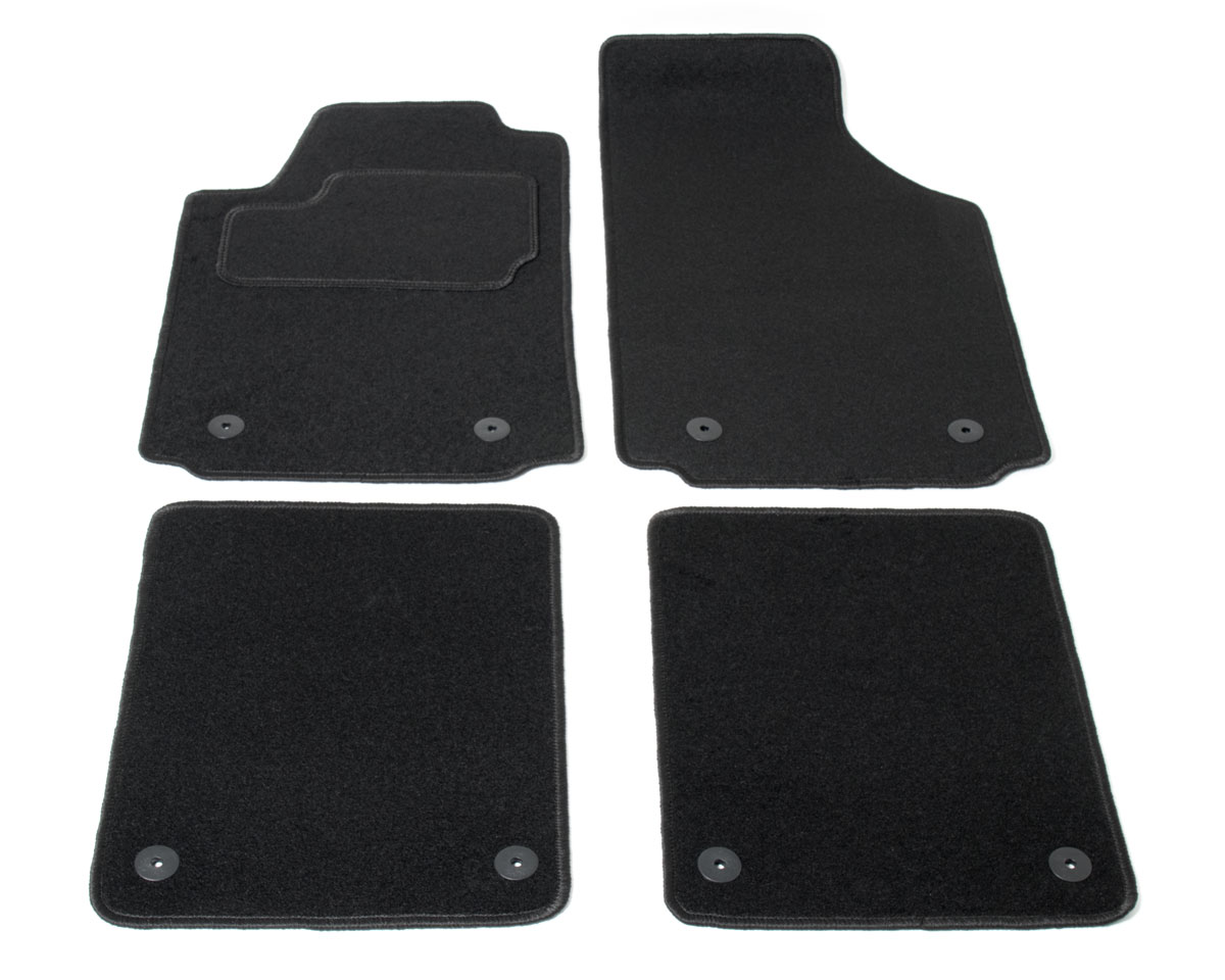 Automatten op maat - zwart stof - Audi A2 8Z 2000-2005 afbeelding
