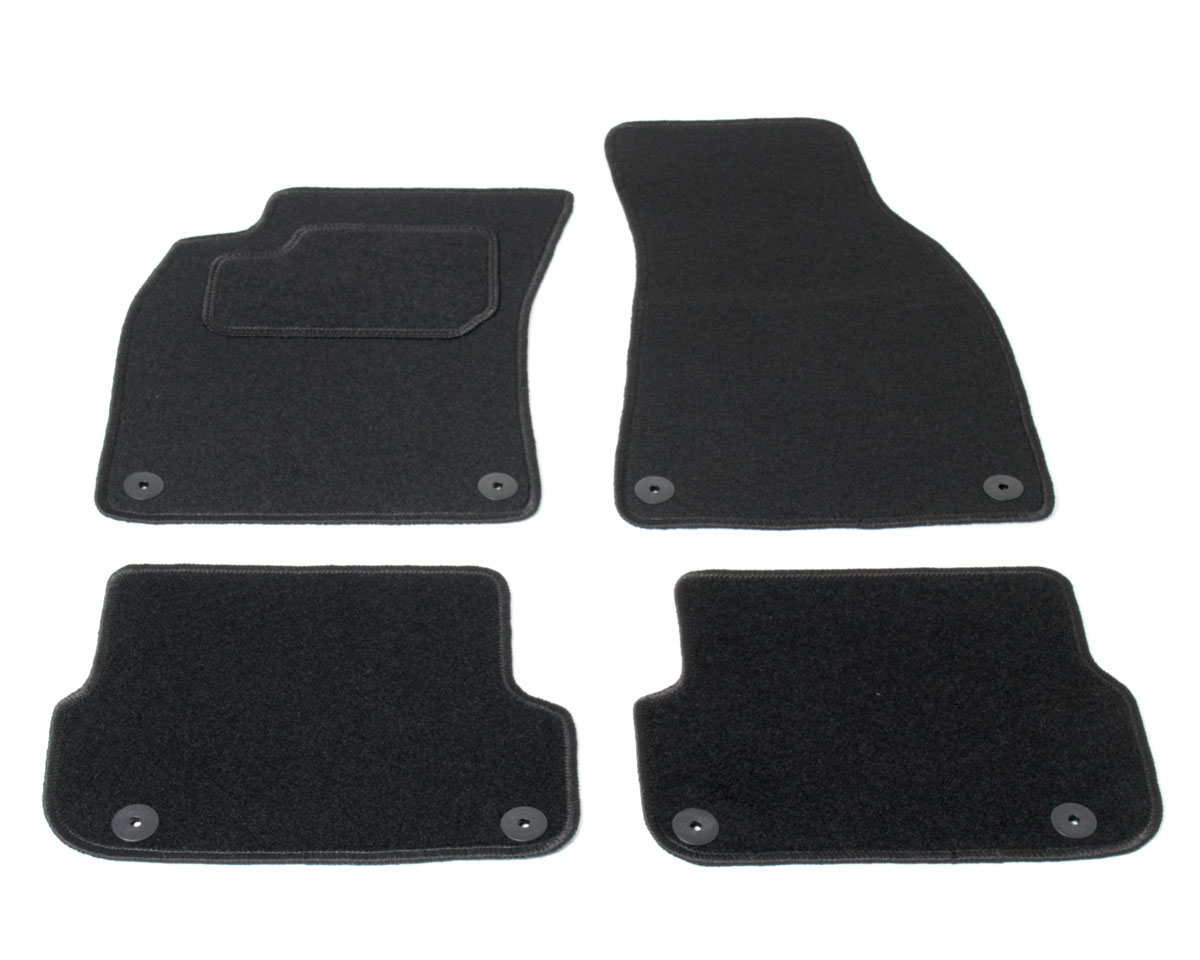 Automatten op maat - zwart stof - Audi A6 C6 2004-2011 afbeelding