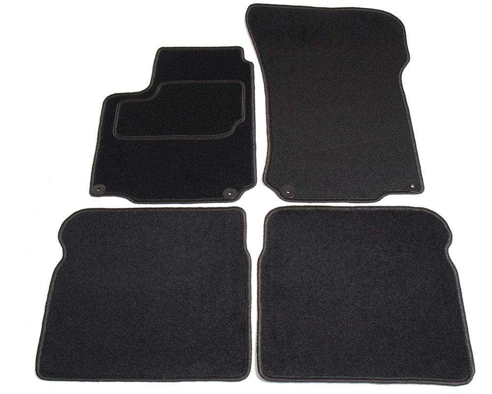 Automatten op maat - zwart stof - Seat Leon 1M 1999-2005 afbeelding