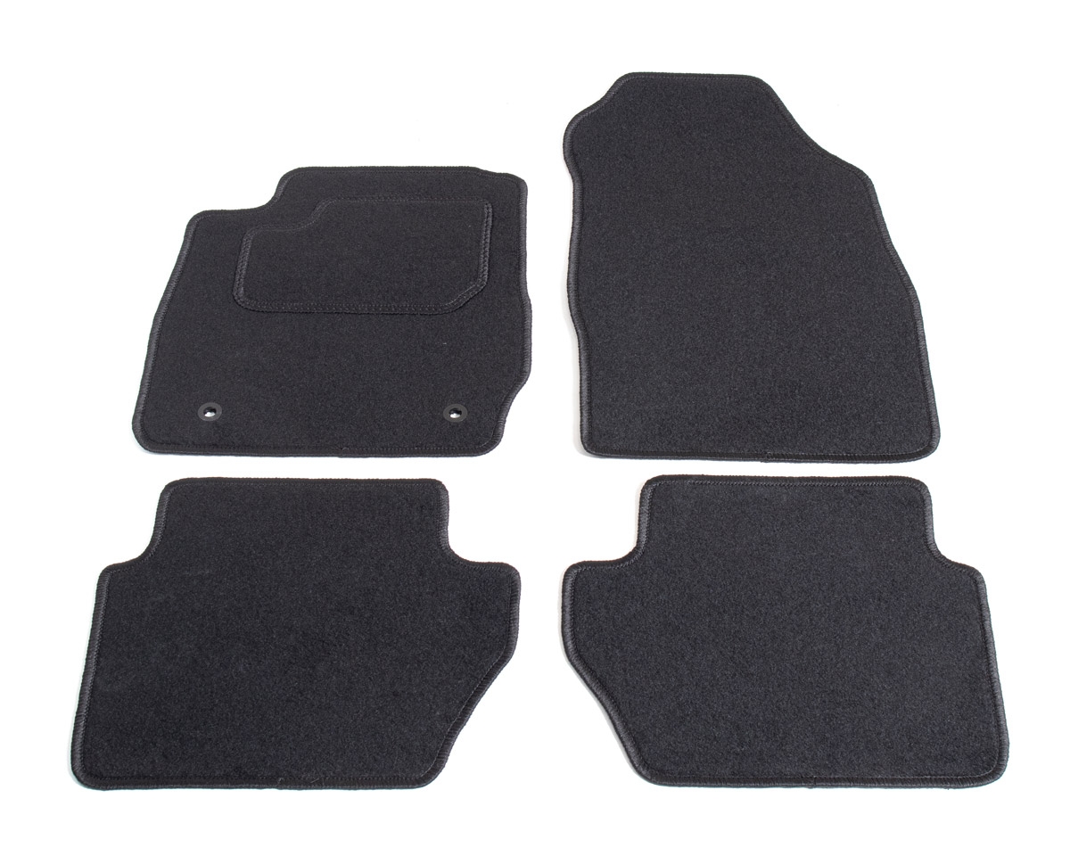 Automatten op maat - zwart stof - Ford Fiesta MK6 2012-2017 afbeelding