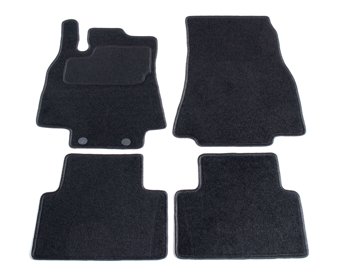 Automatten op maat - zwart stof - Mercedes A-klasse W169 2004-2012 afbeelding
