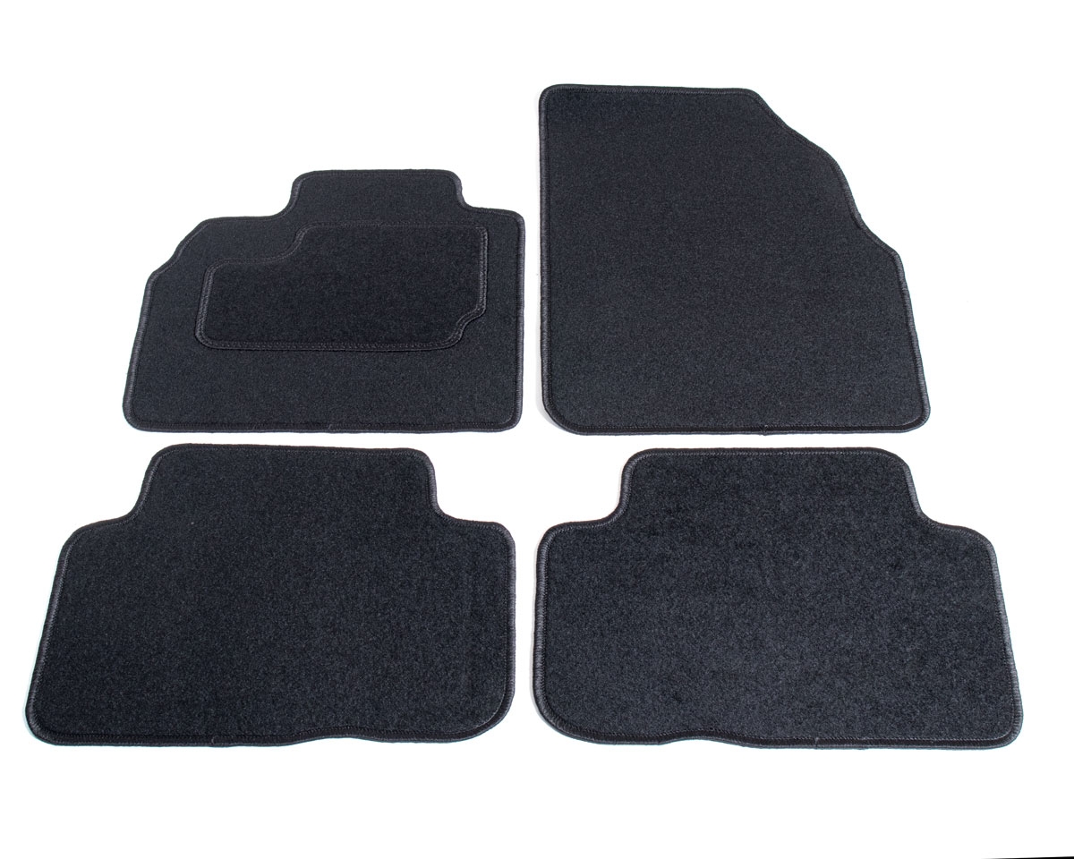 Automatten op maat - zwart stof - Renault Scenic 2 2003-2009 afbeelding
