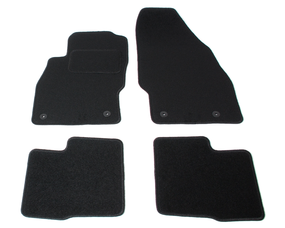 Automatten op maat - zwart stof - Opel Corsa D en Opel Adam 2006-2014 afbeelding