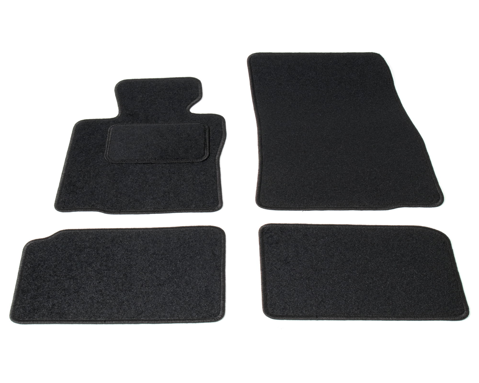 Automatten op maat - zwart stof - Mini R60 Countryman 2010-2016 afbeelding