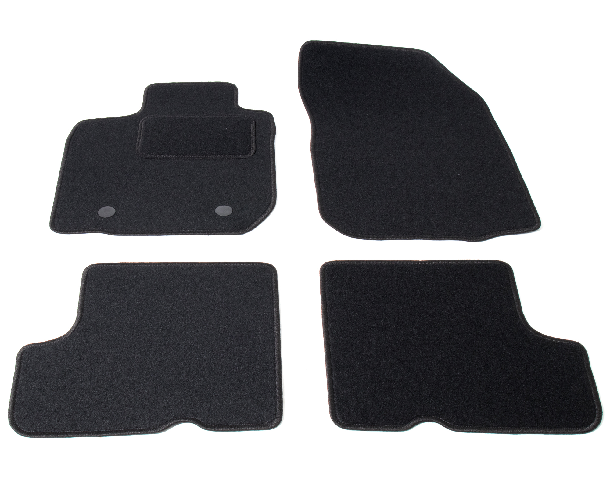 Automatten op maat - zwart stof - Dacia Duster 4WD 2009-2017 afbeelding