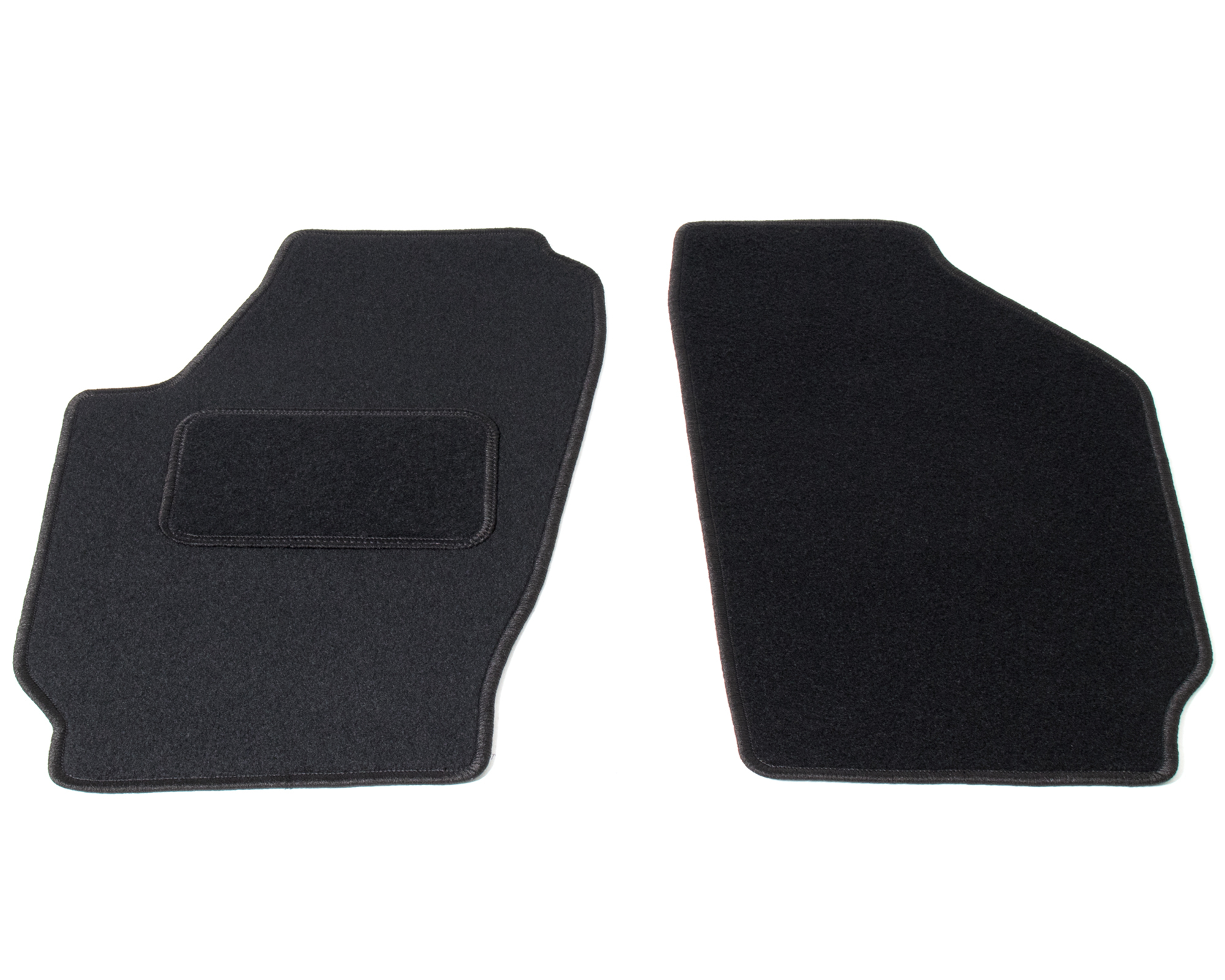 Automatten voorzijde - zwart stof - Seat Ibiza 6L, Cordoba 2002-2008 afbeelding
