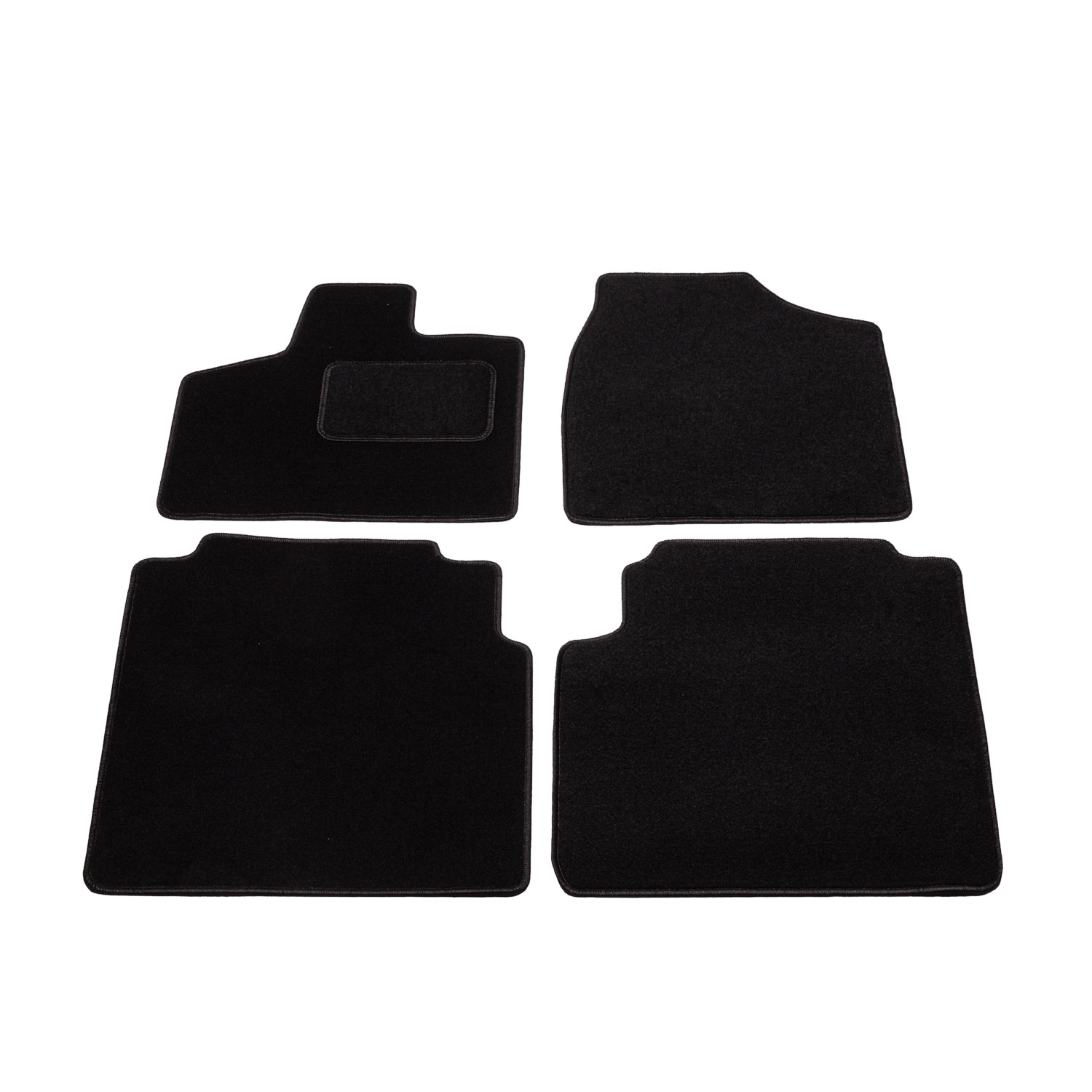 Automatten op maat - zwart stof - Chrysler Voyager 5 2008-2016 afbeelding