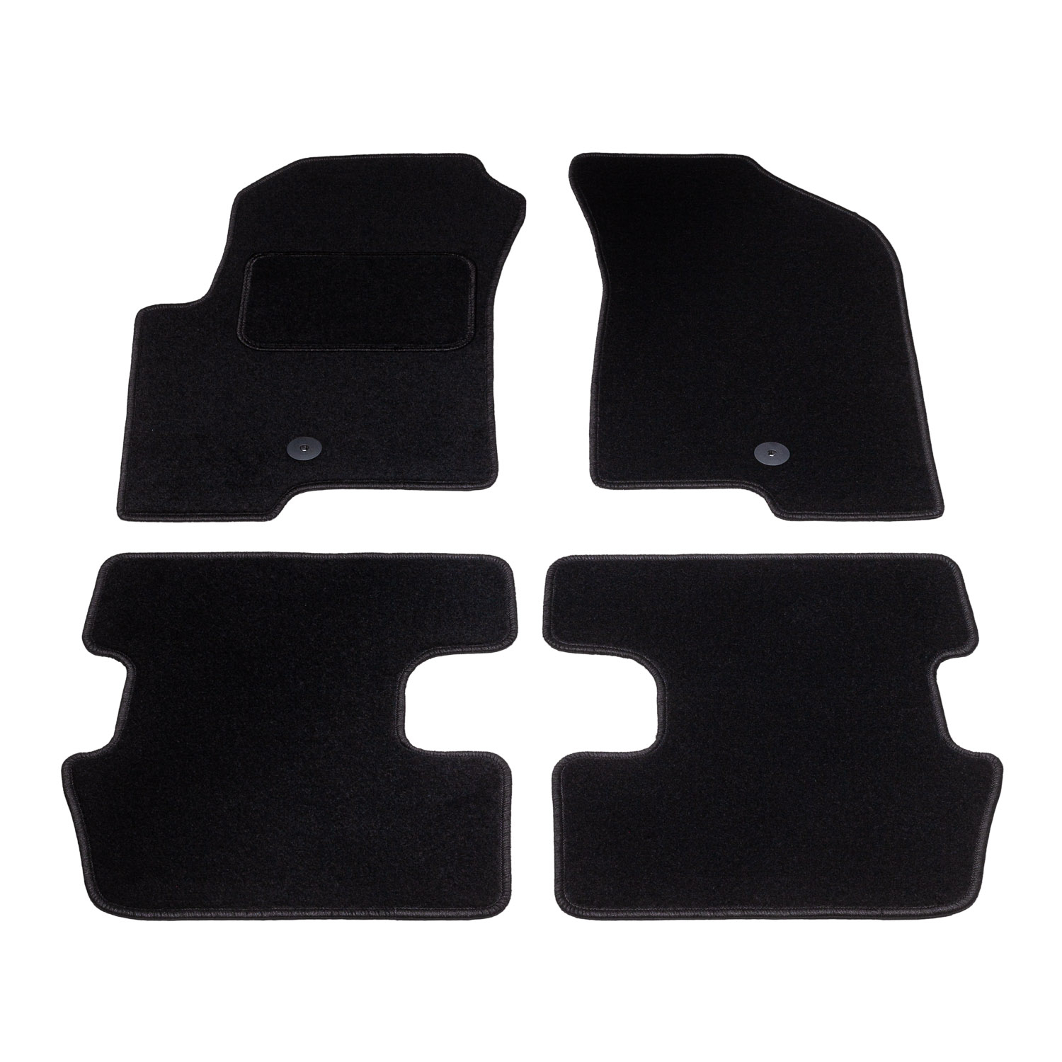 Automatten op maat - zwart stof - Dodge Caliber 2006-2012 afbeelding