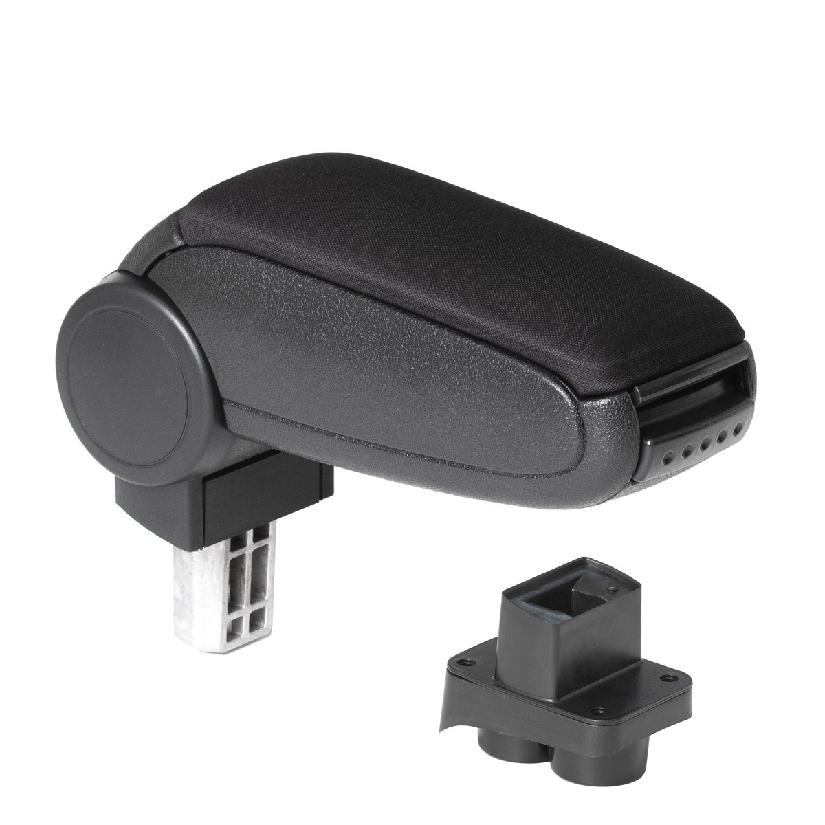 Armsteun zwart stof geschikt voor VW Polo 9N 9N2 9N3 2001 2009 CGARM1003
