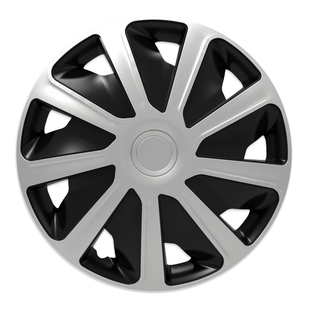 revolutie Gorgelen dutje Wieldoppen Craft zilver zwart 16 inch (bolle velgen) bedrijfswagen - 4  stuks | CGWD301016