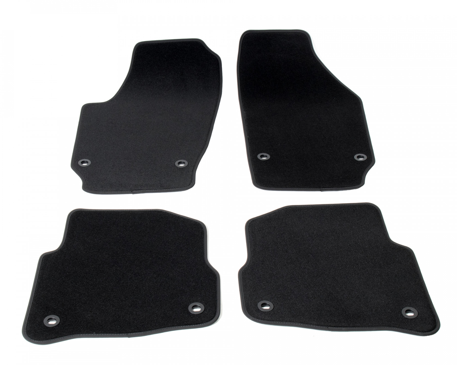 Velours automatten op maat VW Polo 9N 2002 2009