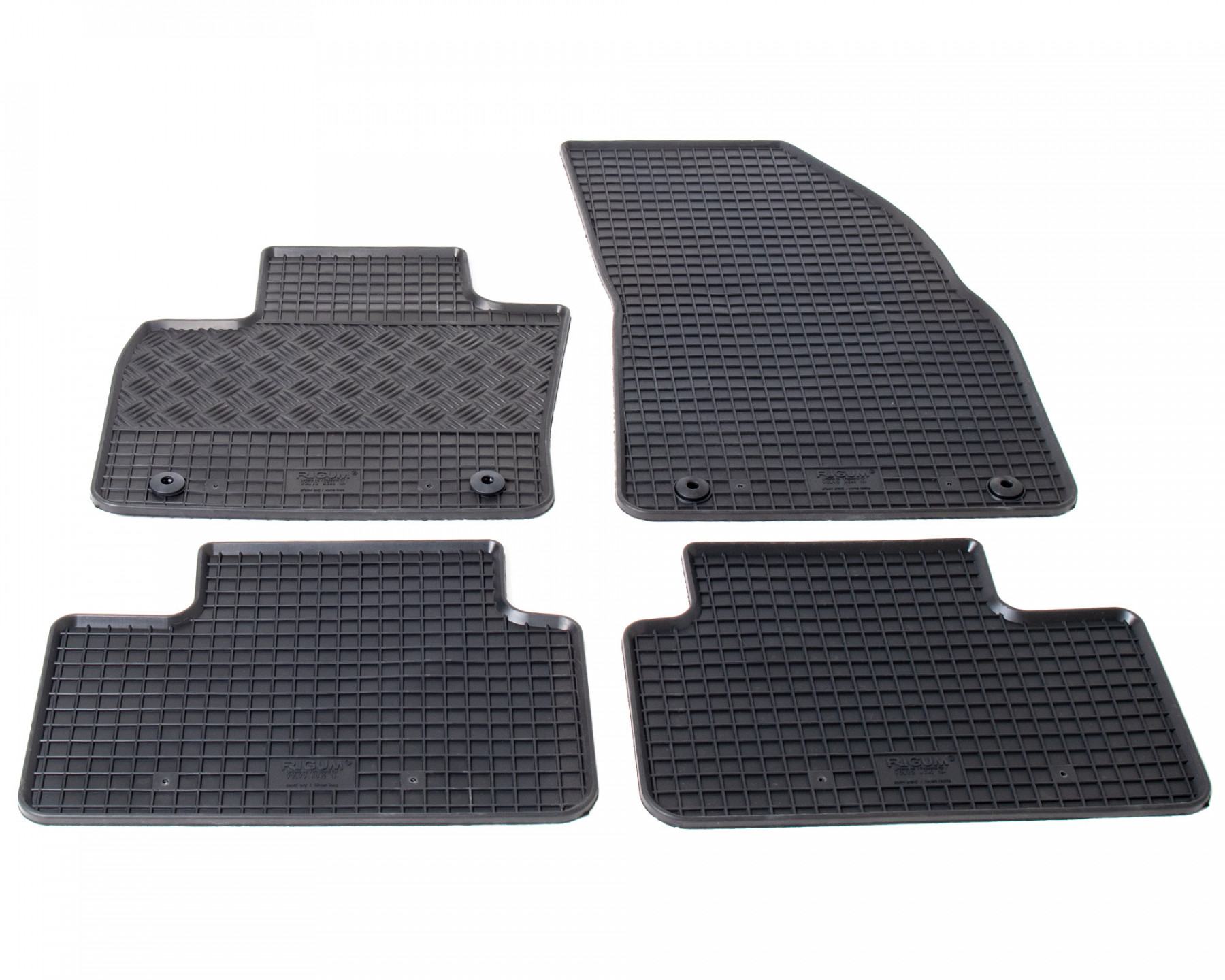 Rubber automattenset Volvo XC40 vanaf 2018 met kofferbakmat CGRAS00001