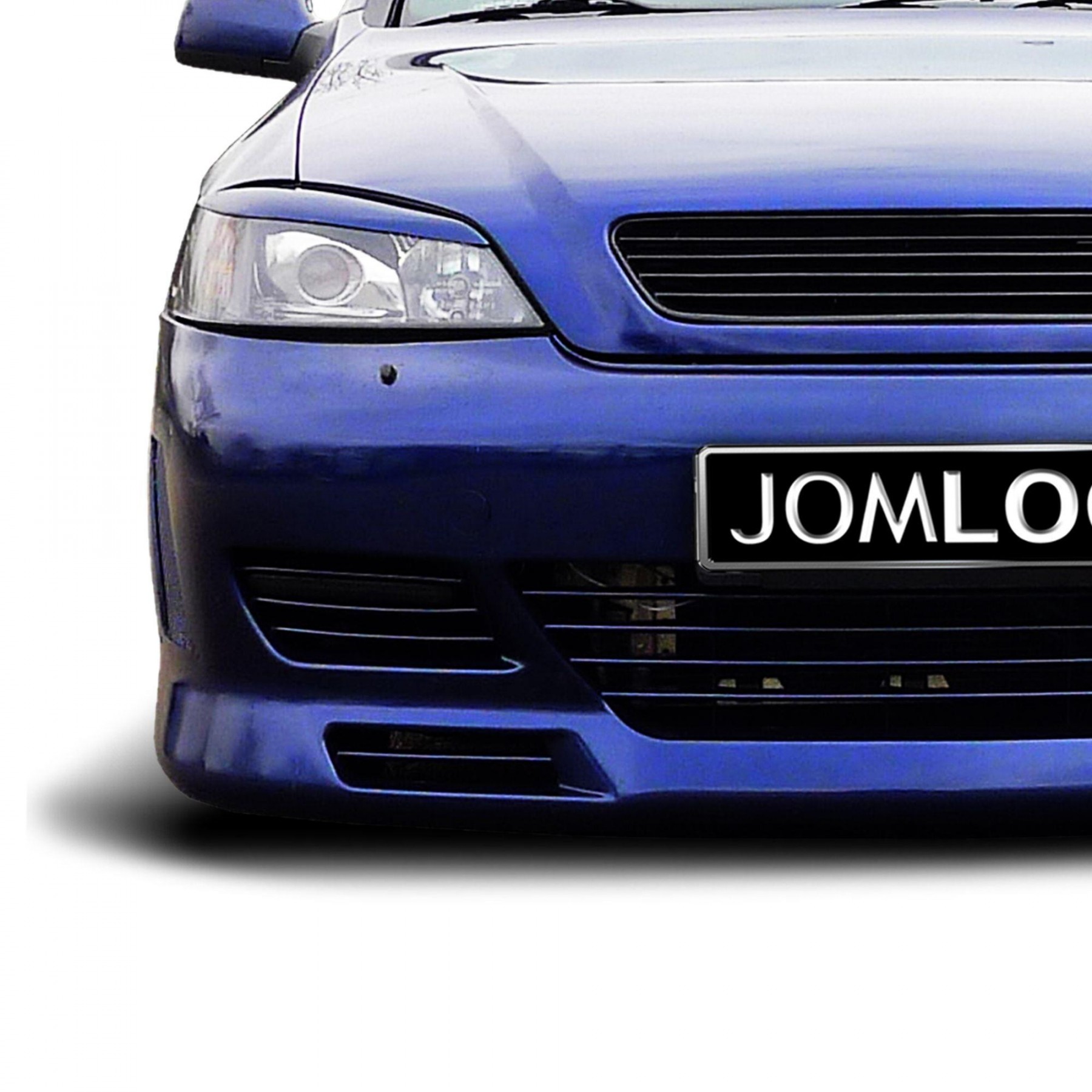 Embleemloze grill Opel Astra G Zwart - JOM | 6320027OE