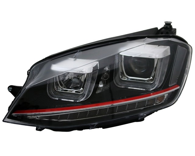 GTI-Look Koplampen met LED dagrijverlichting Vw Golf 7 2012-2017 | 441226