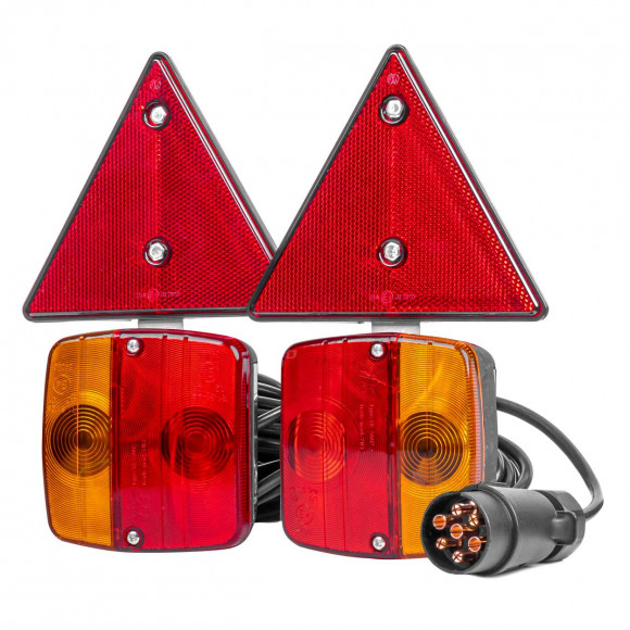 Aanhanger verlichting - universeel - magnetische bevestiging