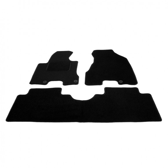 Automatten op maat - Hyundai Tucson 2004-2010 - zwart stof | CGAM3233