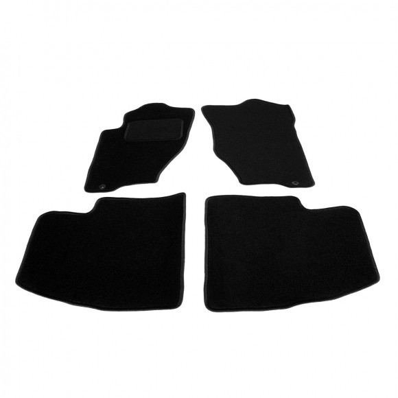 Automatten op maat - Kia Sorento I 2002-2009 - zwart stof | CGAM3244