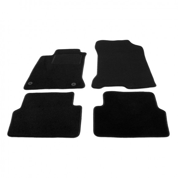 Automatten op maat - Renault Laguna 2007-2015 - zwart stof | CGAM3318