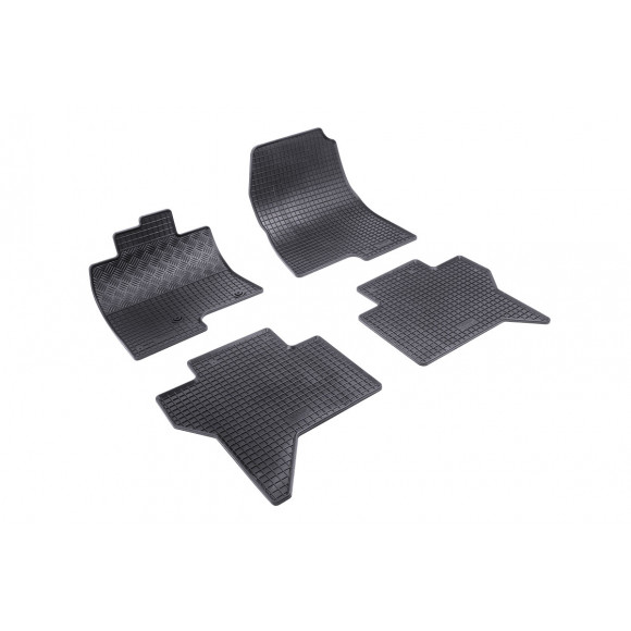 Rubber automatten voor Mitsubishi Pajero (1999-2006) MK3, Mitsubishi Pajero (2006-2021) MK4