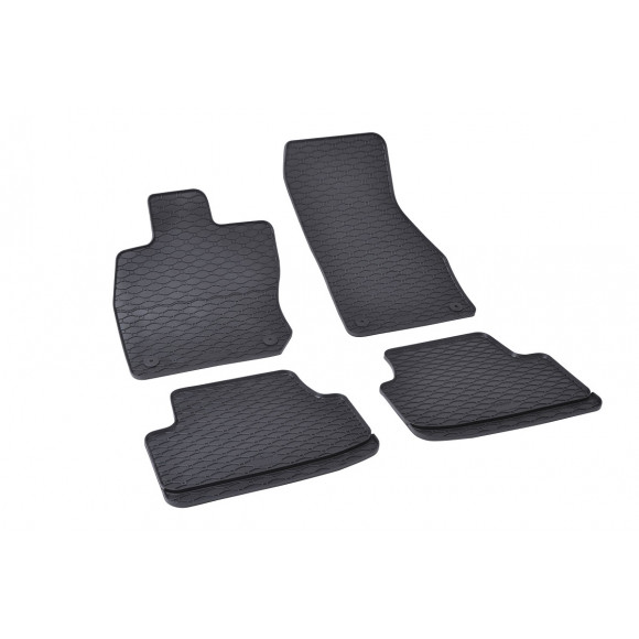 Rubber automatten voor Cupra Leon eTSI (2020-heden), SEAT Leon eTSI (2020-heden) KL, Skoda Octavia 4 E-Tech (2020-heden), VW Golf 8 eTSI (2020-heden)