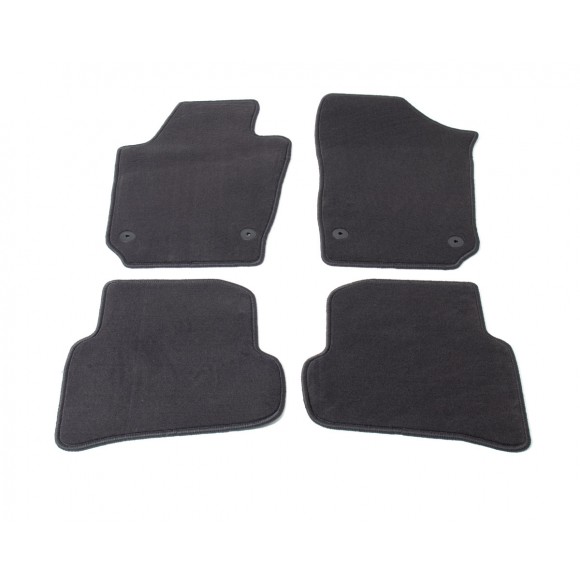 Velours automatten op maat - Seat Ibiza 6J 06/2008-09/2017