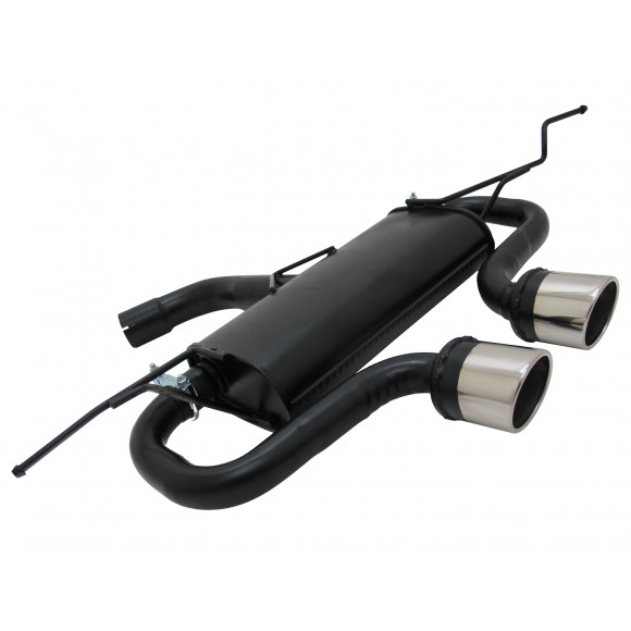 R32-Look Novus sport einddemper gewchikt voor Vw Golf 5, Golf 6 - R32-Look SR-Design (Ø 90mm)