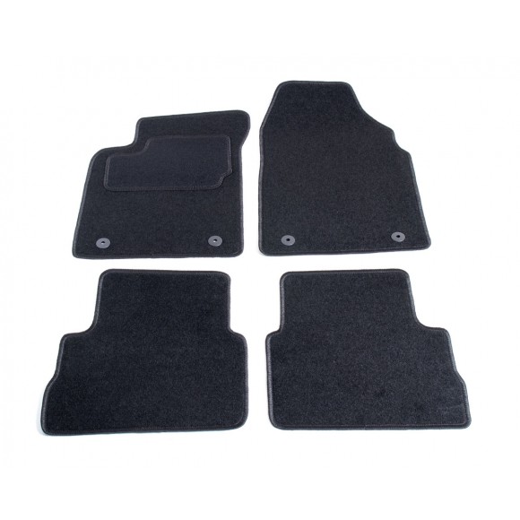 Automatten op maat - zwart stof - Opel Vectra C sedan/touring 2004-2009