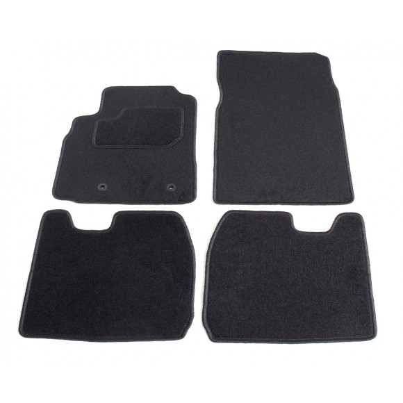 Automatten op maat - zwart stof - Toyota Yaris 1999-2005 3-deurs